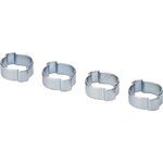 2-Ohr-Schlauchschellen 20-23mm