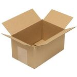 Faltkarton 1-wellig Maße 180x120x100mm Qualität 1.10 E braun TRANSPAK - VPE: 50