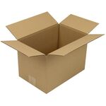 Faltkarton 1-wellig Höhenrillung Maße300x200x200mm Qualität1.20 B braun TRANSPAK - VPE: 25