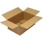 Faltkarton 2-wellig Maße 600x400x250mm Qualität 2.30BC braun TRANSPAK - VPE: 10