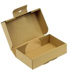 Klappschachtel 1-wellig Maße 182x108x45mm A6 Qualität 1.3E Steckverschluss - VPE: 25