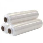 Handstretchfolie Breite 430mm Länge 600m transparent randverstärkt S.8µ TRANSPAK - VPE: 6