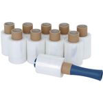 Stretchfolie Breite 100mm Länge 150m Stärke 20µ transparent TRANSPAK - VPE: 10