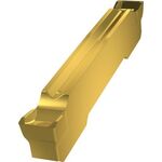 Wendeschneidplatte ISO GL3-D300M02-PR:G8330 Breite 3mm PVD beschichtet Gold - VPE: 10