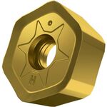 Fräswendeschneidplatte ISO HNGX 0906ANSN-M:M8330 D.4,9mm PVD beschichtet Gold - VPE: 10
