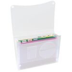 Fächertasche DIN A4 blanko Polypropylen transluzent 7 Fächer NEUTRALWARE