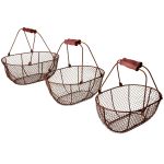 ESSCHERT DESIGN Drahtkörbe-Set Drahtkörbe 3er Set