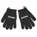 Reinigungshandschuh Kartoffel schwarz