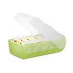 HAN CROCO Karteibox A7 quer grün - VPE: 3