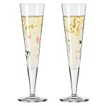 RC RITZENHOFF CRISTAL Goldnacht Champus Duett 2er
