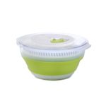 EMSA Falt-Salatschleuder Basic 4l transparent/grün