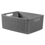 CURVER Aufbew.-Box M 12l Jute Rec.ant - VPE: 6