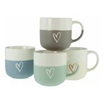 CREATABLE  Kaffeebecher Hearts 350 sort. - 4 VPE