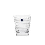 LEONARDO Whiskybecher Vario Struttura 250 ml 9cm klar, 6er Set - VPE: 6