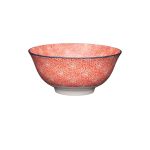 Mikasa  MIK  Bowl Red Floral rot 15.5 - 4 VPE