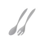 MAGU  MAGU Salatbesteck 30cm silber - 4 VPE
