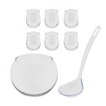 HI  Bowle-Set Glas 4,75l m.6 G.u.K