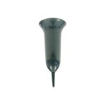 Grabvase PP ca.37cm grün - 5 VPE