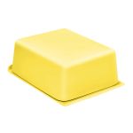 MAGU  Butterdose Natur-Design gelb
