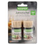 KESPER  Zahnstocher hängend 180St 2SZ - 6 VPE