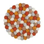 cilio tisch-accessoires  Untersetzer Lana Ambra rund