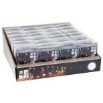 Silberdraht 40 LED warmweiß  - 24 VPE