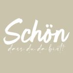 TI-FLAIR  Serviette 33x33 Schön, dass du - 12 VPE