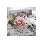 TI-FLAIR  Serviette 33x33 Rosenbox - 12 VPE