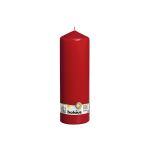 BOLSIUS  Stumpenkerze 30x10cm rot - 4 VPE