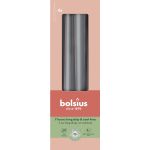 BOLSIUS  Spitzkerze 24,5x2,4cm grau 4St - 8 VPE