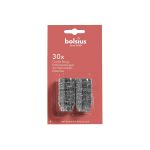 BOLSIUS  Alu Manschette silber 30St - 24 VPE