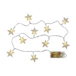 Lichterkette Sterne 10 LED 1m - 24 VPE