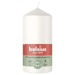 BOLSIUS  Stumpenkerze 120/58mm weiß - 6 VPE