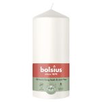BOLSIUS  Stumpenkerze 130/68mm weiß - 6 VPE