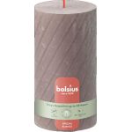 BOLSIUS  Stumpe Rustik TR130/68mm taupe - 4 VPE