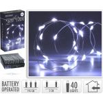 LED Lichterkette Silberdraht40 - 36 VPE