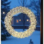 F-H-S  Silberkranz LED 30x8x30cm