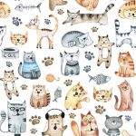 TI-FLAIR  Serviette 33x33cm Pet Cats - 12 VPE