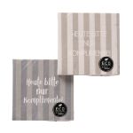 Boltze Home  Servietten 20 St. sort. Kompli - 36 VPE