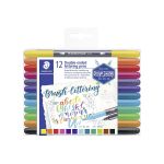 STAEDTLER  Brush letter duo Pinsel 12F - 5 VPE