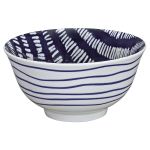 cilio tisch-accessoires  Bowl Amici Striche 15,5cm - 6 VPE