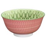 cilio tisch-accessoires  Bowl Amici Rauten 15,5cm rosa - 6 VPE
