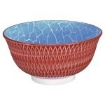 cilio tisch-accessoires  Bowl Amici Rauten 15,5cm rot - 6 VPE