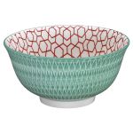 cilio tisch-accessoires  Bowl Amici Rauten 15,5 türkis - 6 VPE