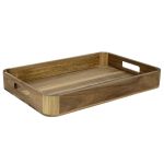 Holztablett Acacia 2Griffe 38
