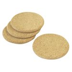 Untersetzer Kork Ø10cm 4st - 12 VPE