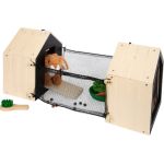 small foot  Hasenstall mit Auslauf