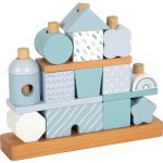 small foot  Stapelhaus blau