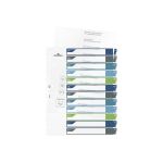 DURABLE  Register A4+ 1-12 farbig 12tlg - 10 VPE