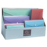 EXACOMPTA  Hüllen Knopf Chroma Past 60DP